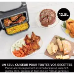 Multicooker NINJA Kombinovaný sporák Multicooker, trouba a fritéza bez oleje 12 v 1 SFP700EU